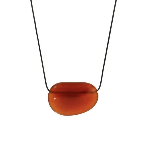 Black Pendant Necklace