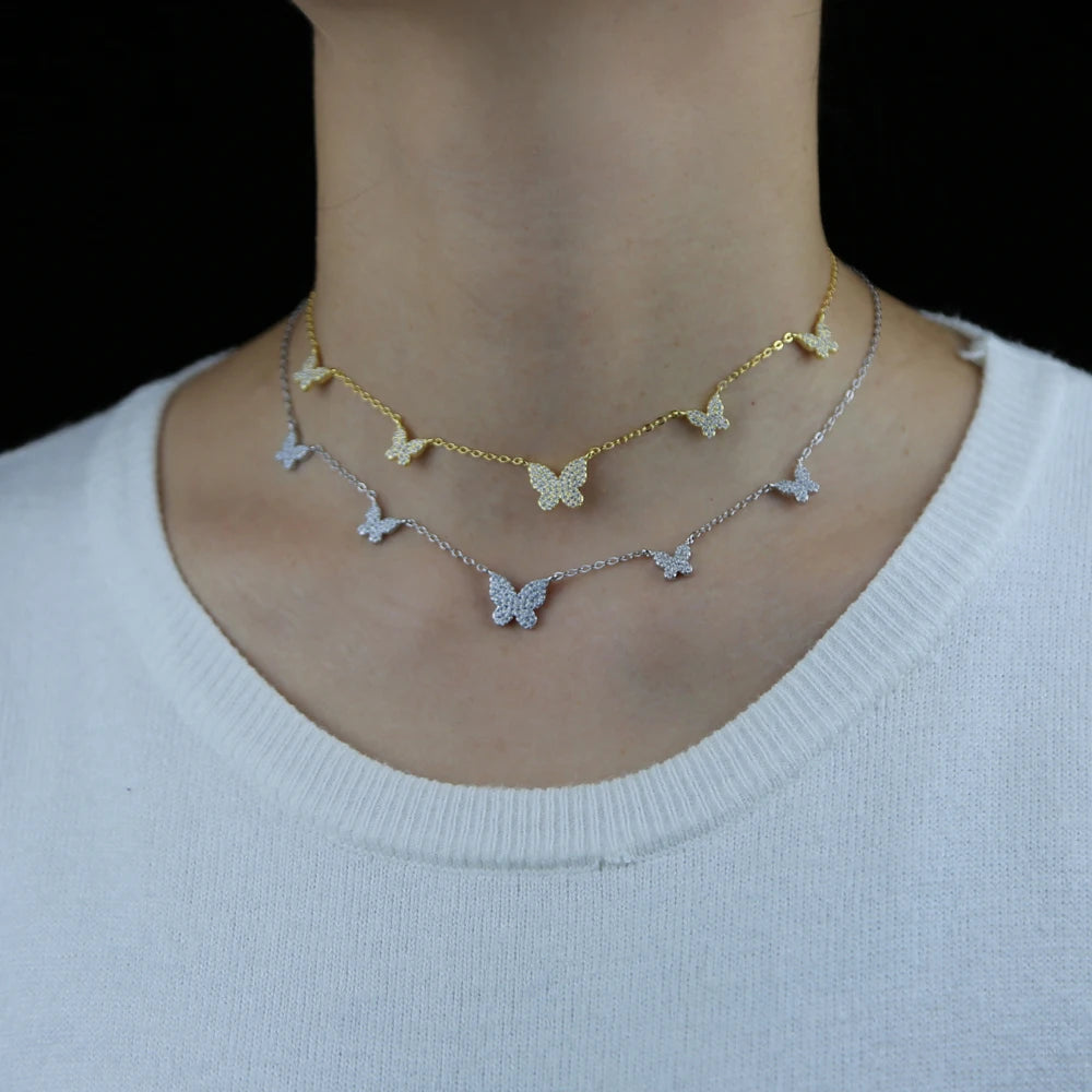 Butterfly Charm Necklace