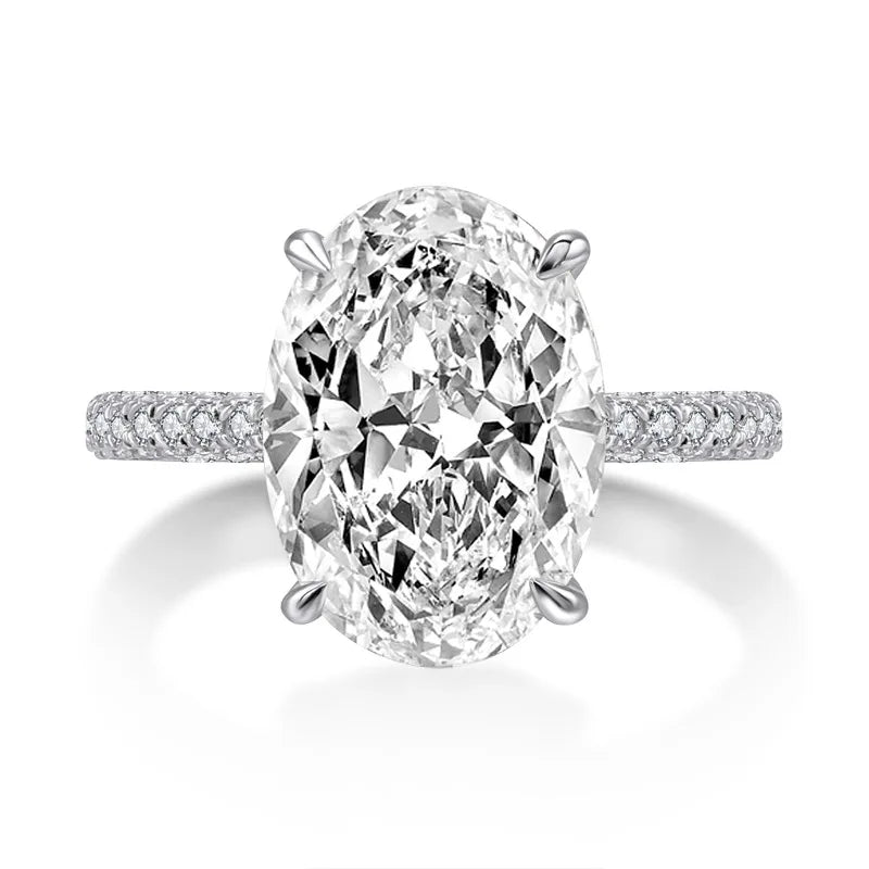 Oval Solitaire Ring