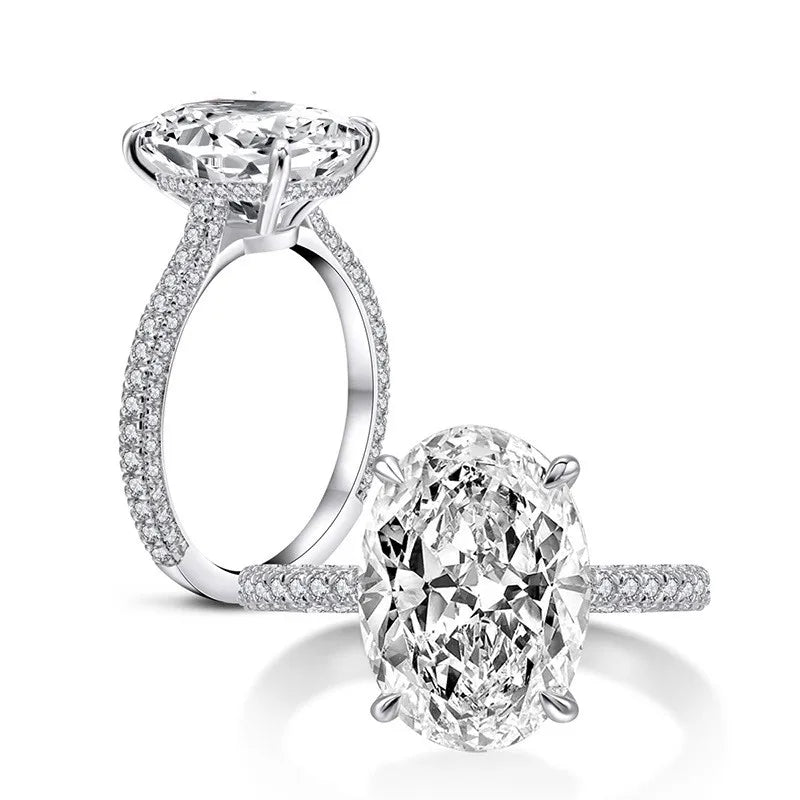 Oval Solitaire Ring