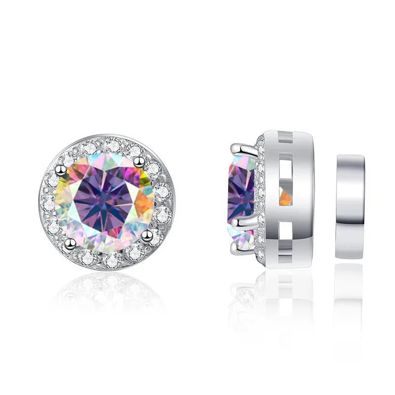 Magnetic Moissanite Earrings