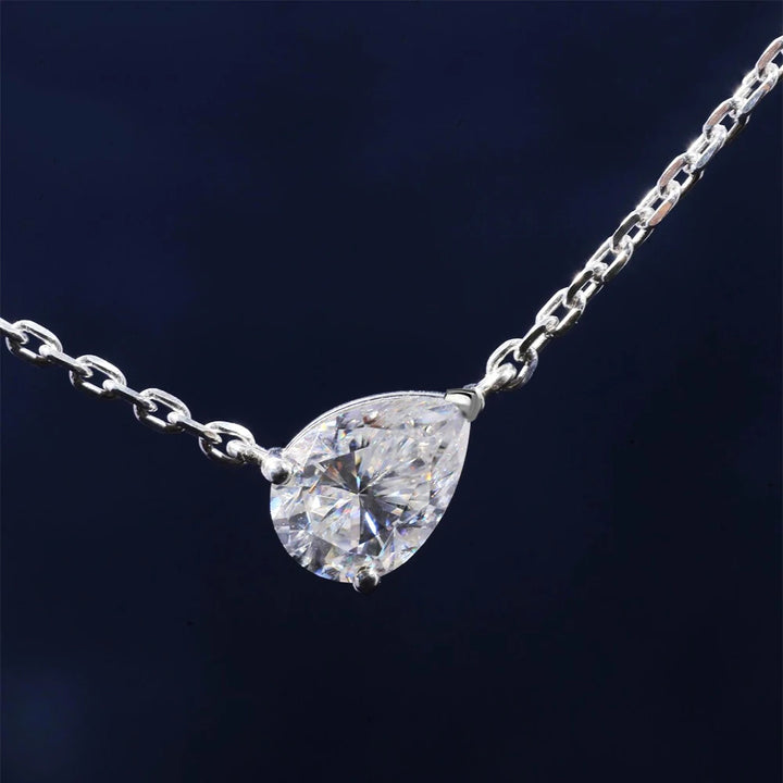 Pear Pendant Necklace