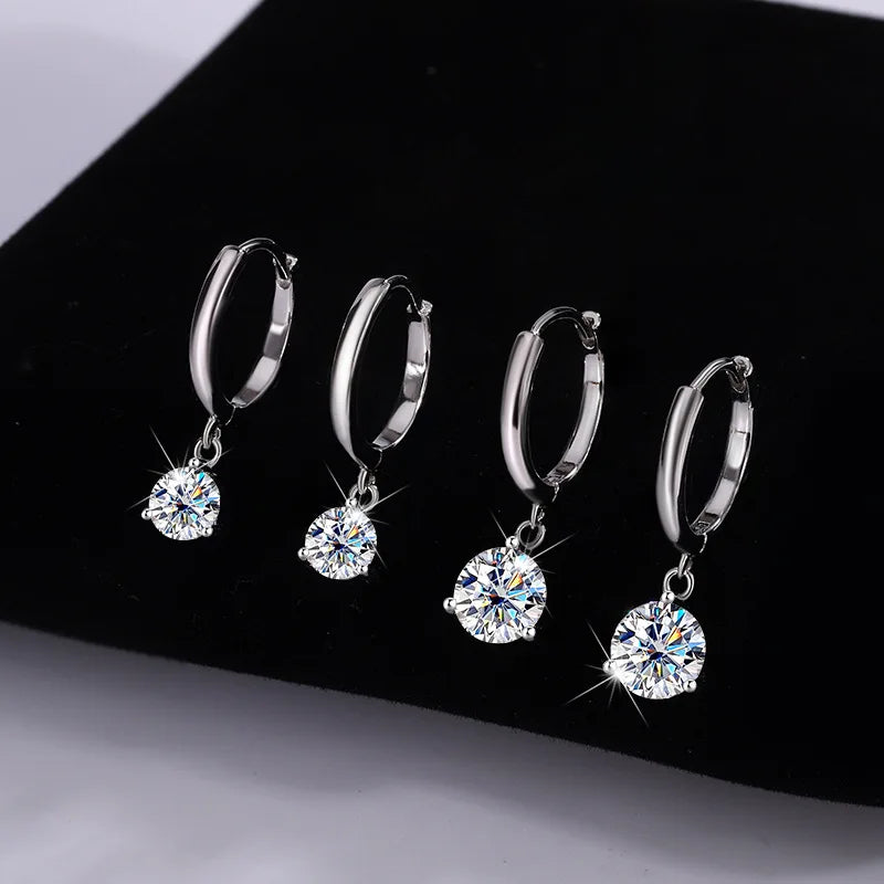 Certified Moissanite Earrings