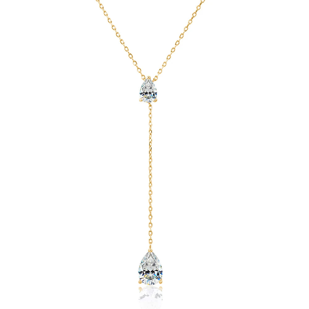 Waterdrop Tassel Necklace
