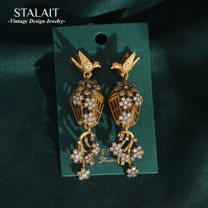 Bird Cage Earrings