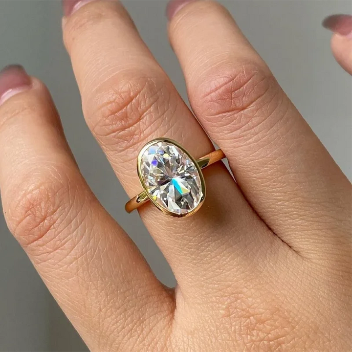 Oval Cocktail Ring