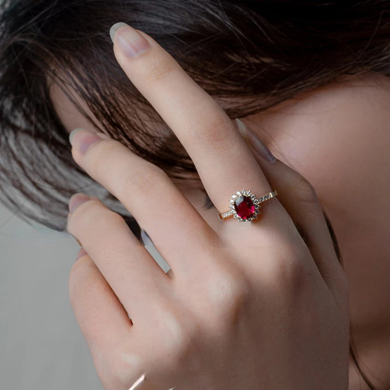 Red Gemstone Ring