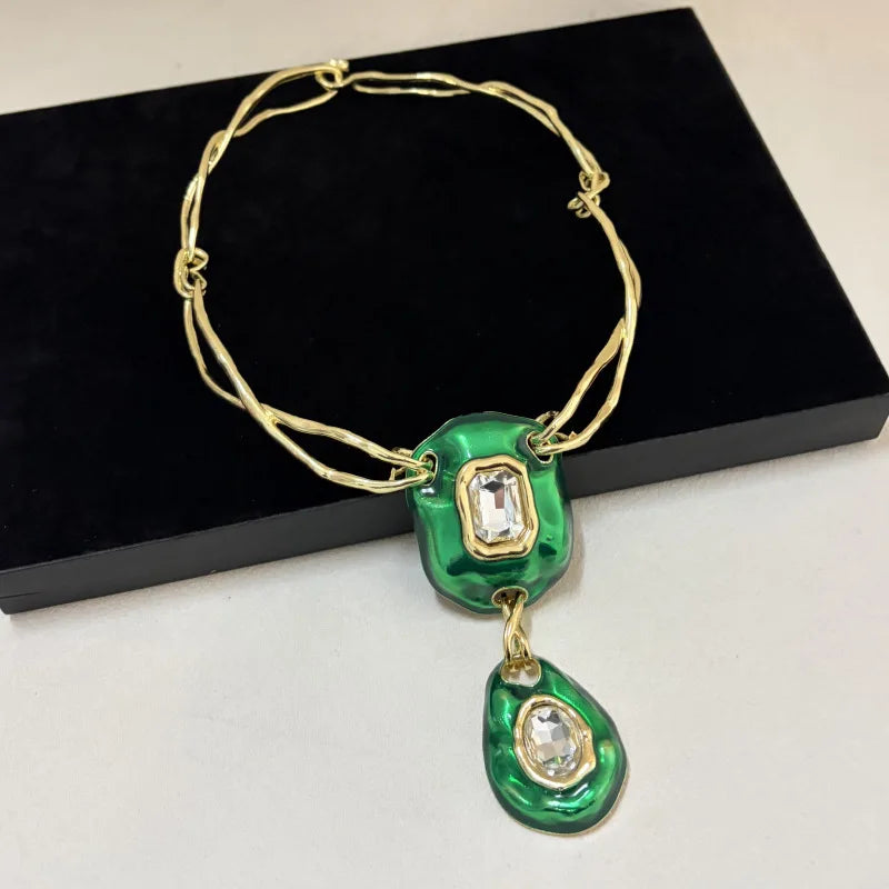Geometric Pendant Necklace