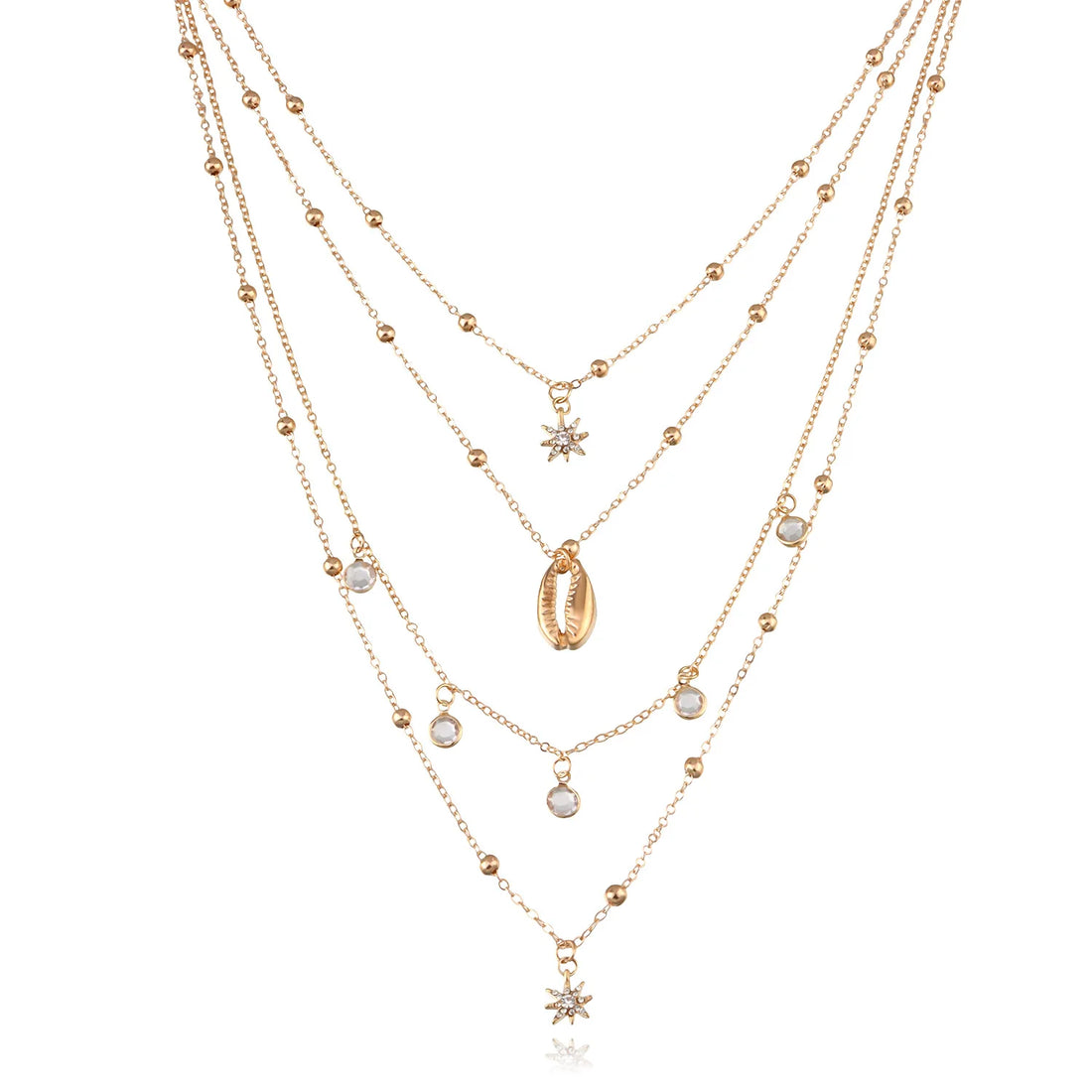 Layered Charm Necklace