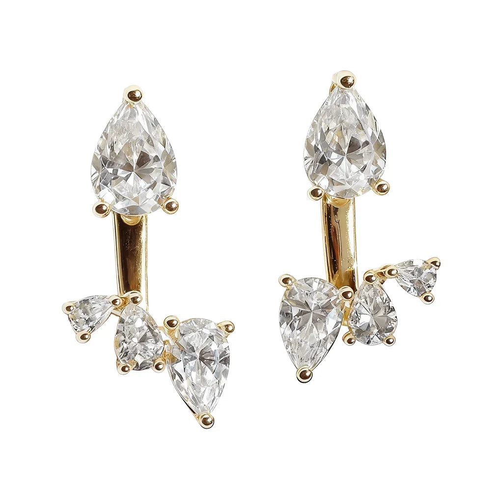 Waterdrop Moissanite Earrings
