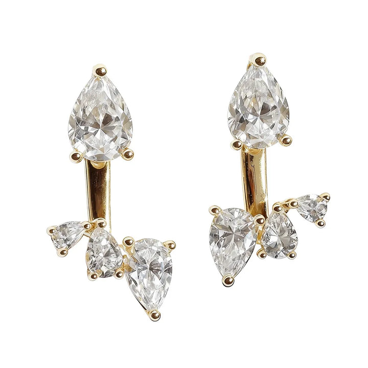 Waterdrop Moissanite Earrings