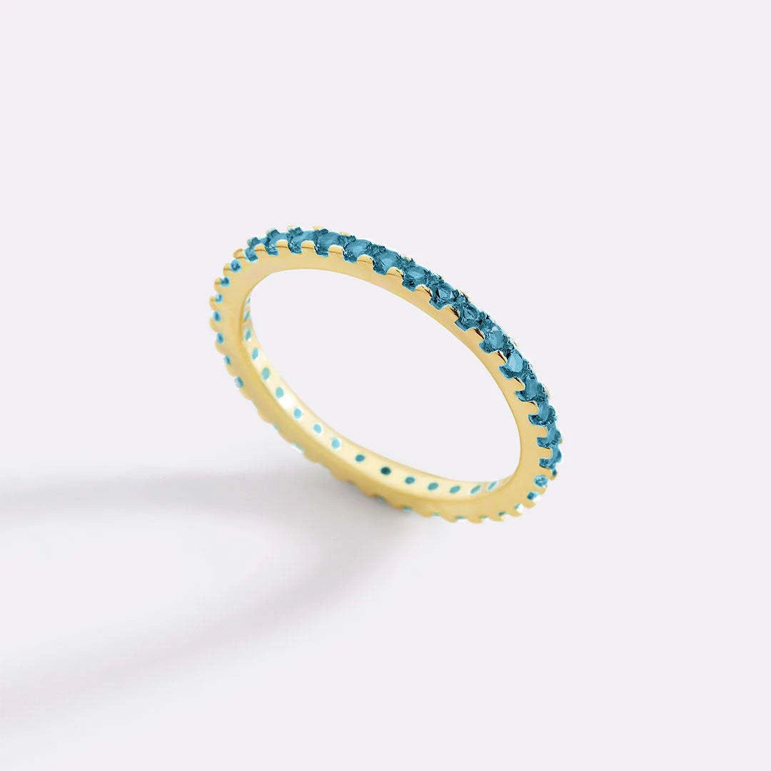 Birthstone Eternity Ring