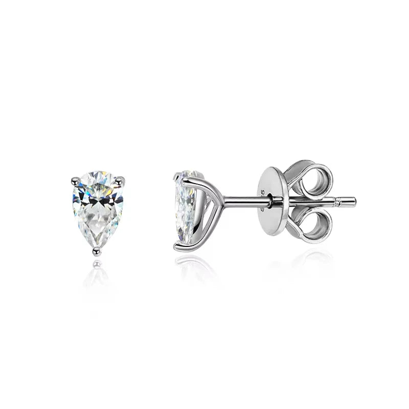 Pear Stud Earrings