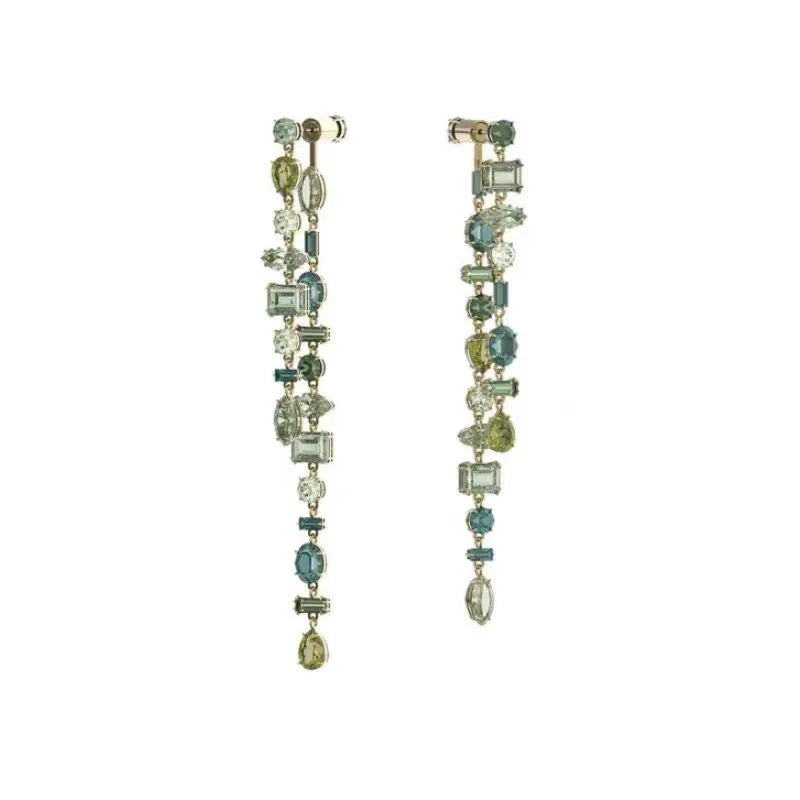 Colorful Crystal Choker Set