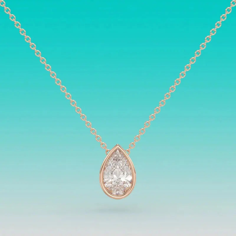 Solitaire Pendant Necklace