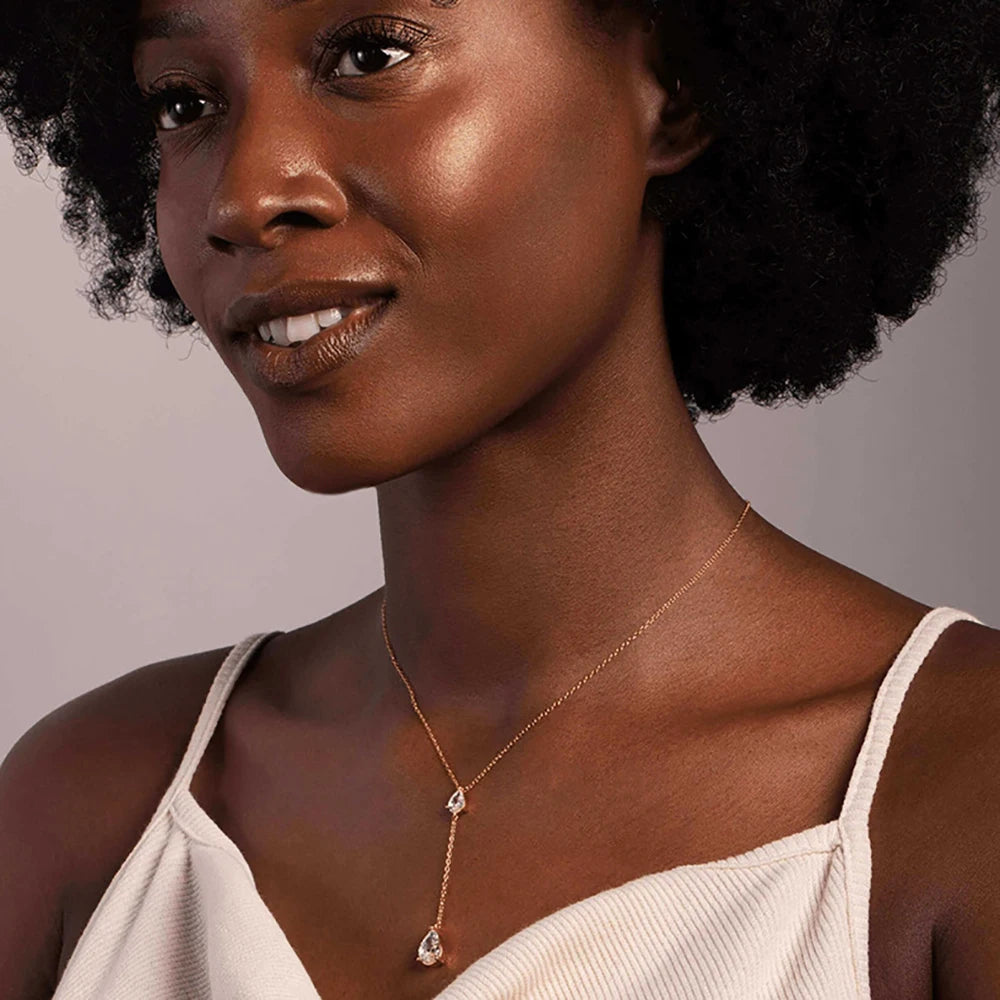 Waterdrop Tassel Necklace
