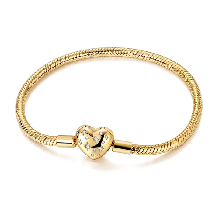 Heart Charm Bracelet
