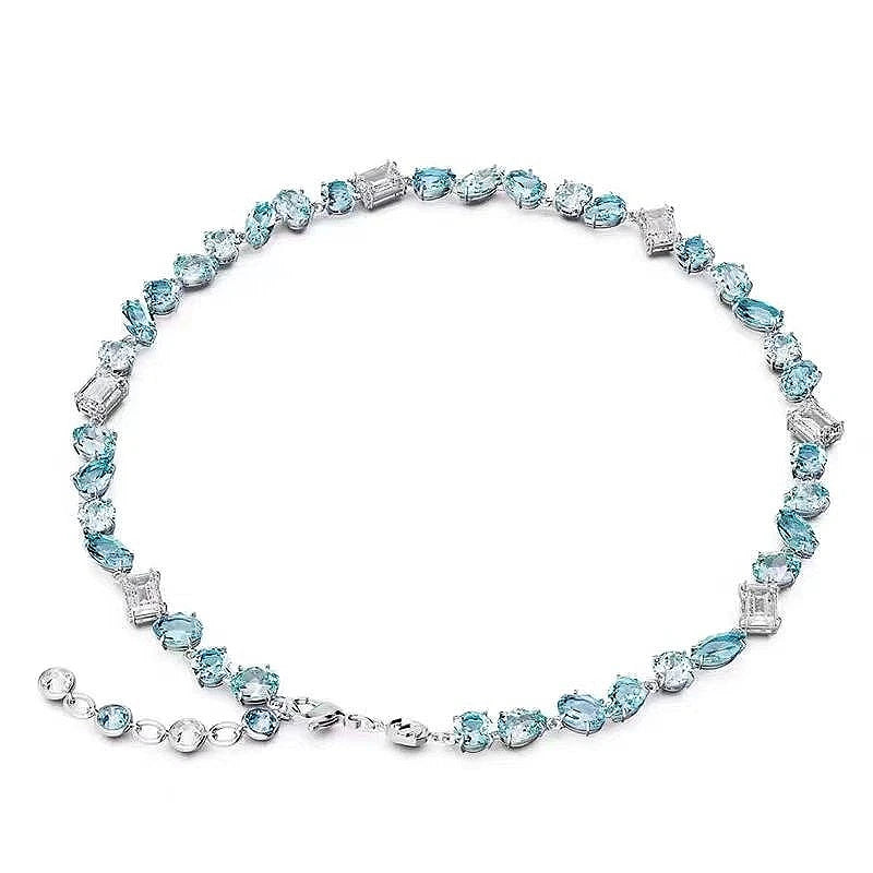 Colorful Crystal Choker Set