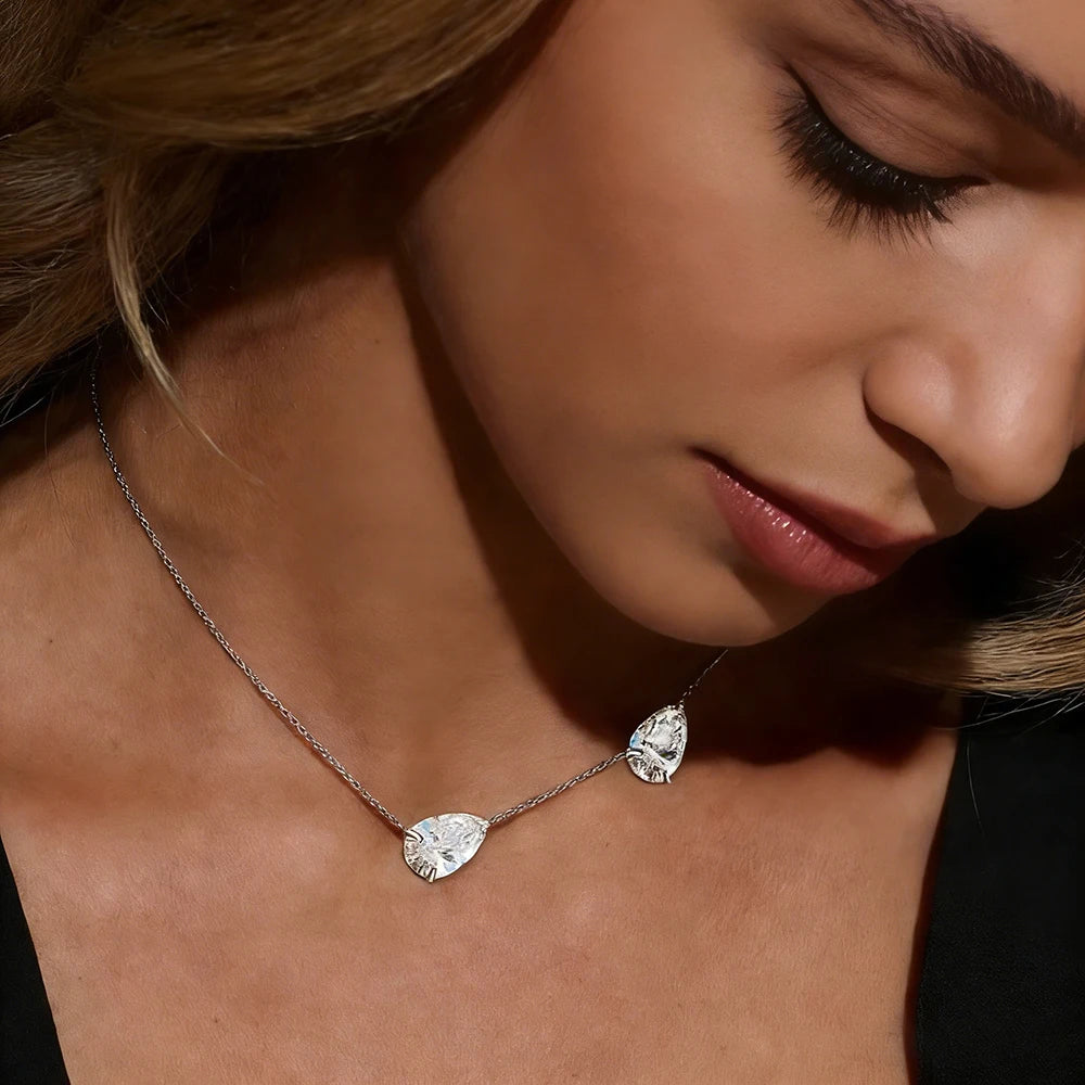 Three Stone Necklace