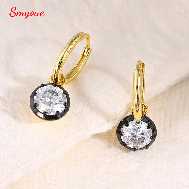 Moissanite Drop Earrings