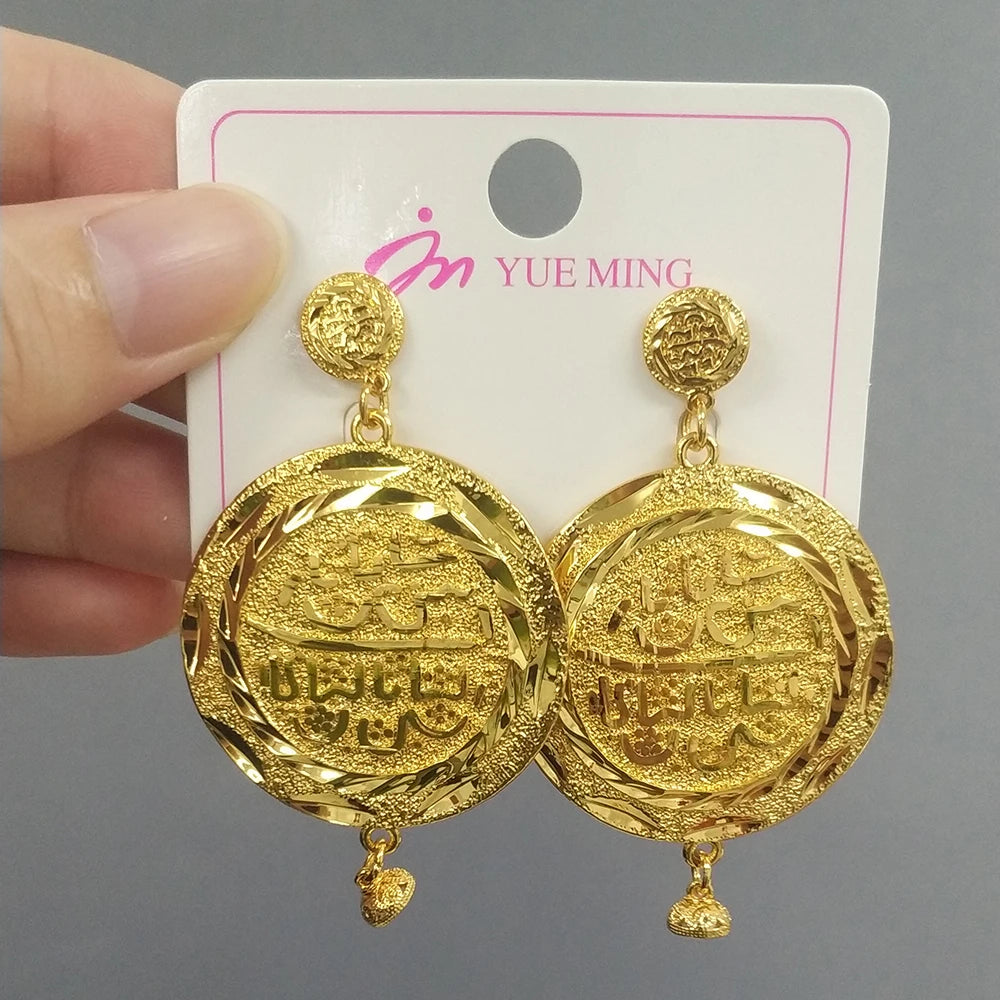 Twisted Gold Hoops