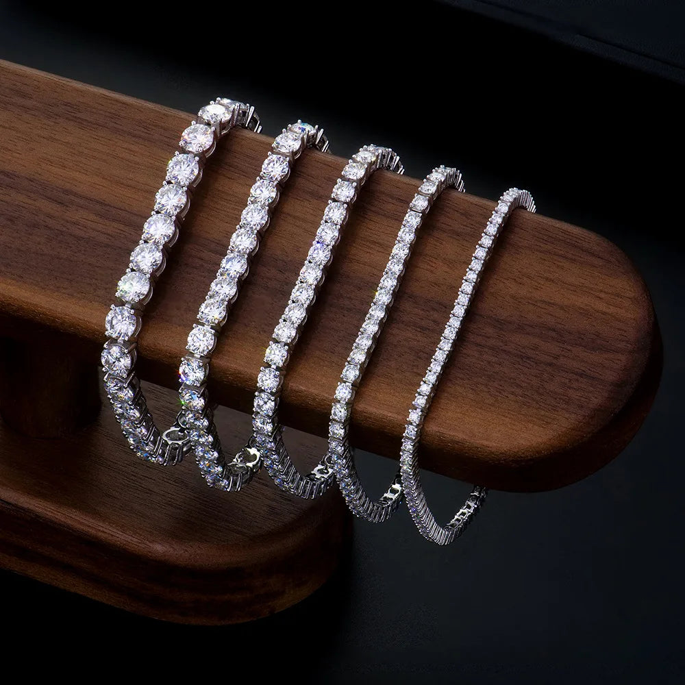 Moissanite Tennis Bracelet
