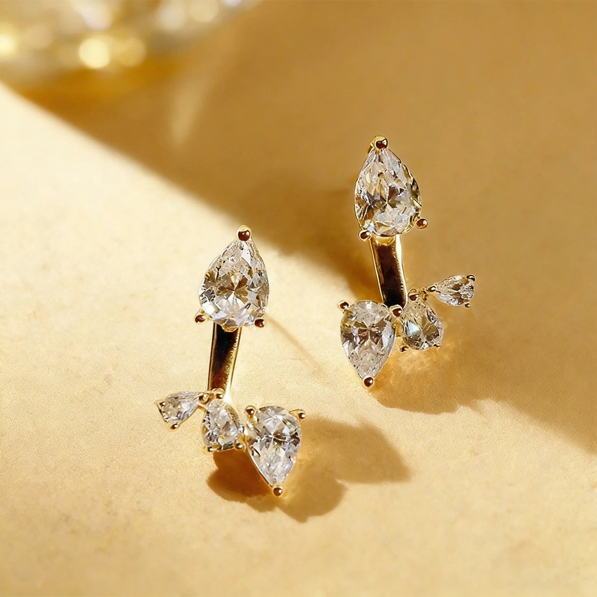 Waterdrop Moissanite Earrings
