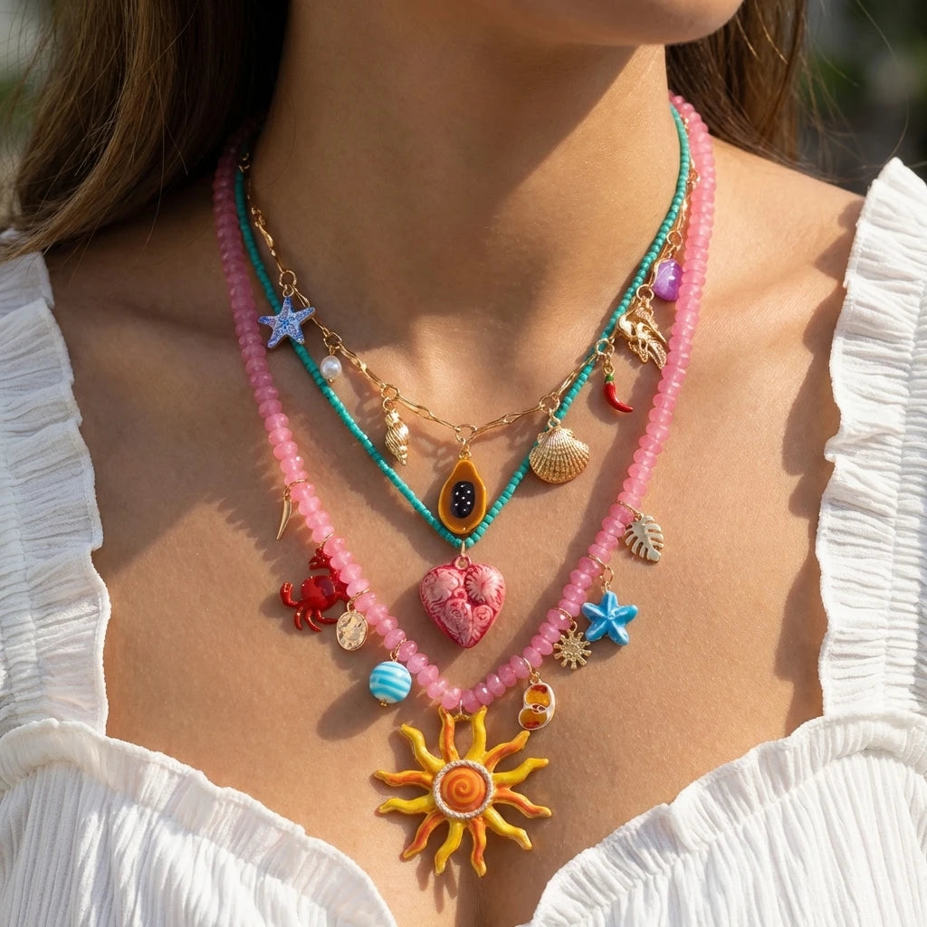 Heart Star Necklace