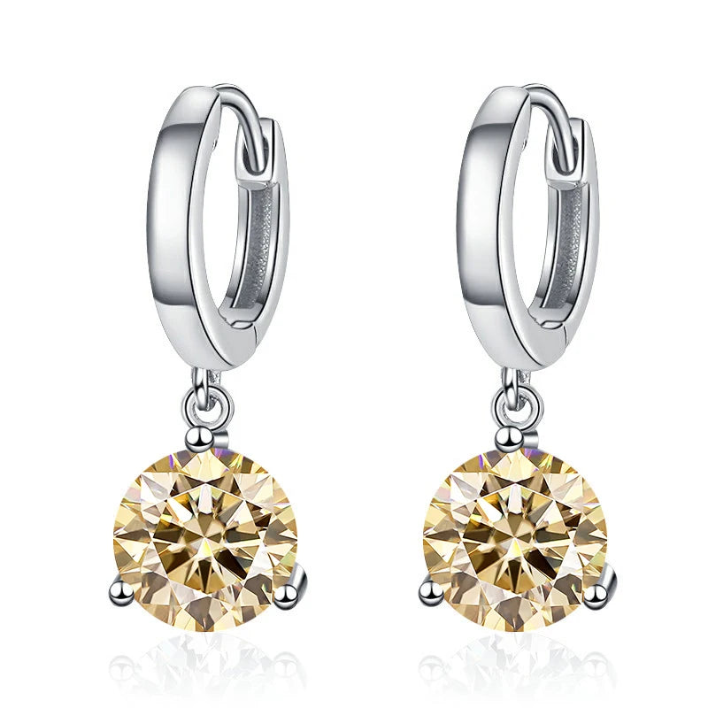 Certified Moissanite Earrings