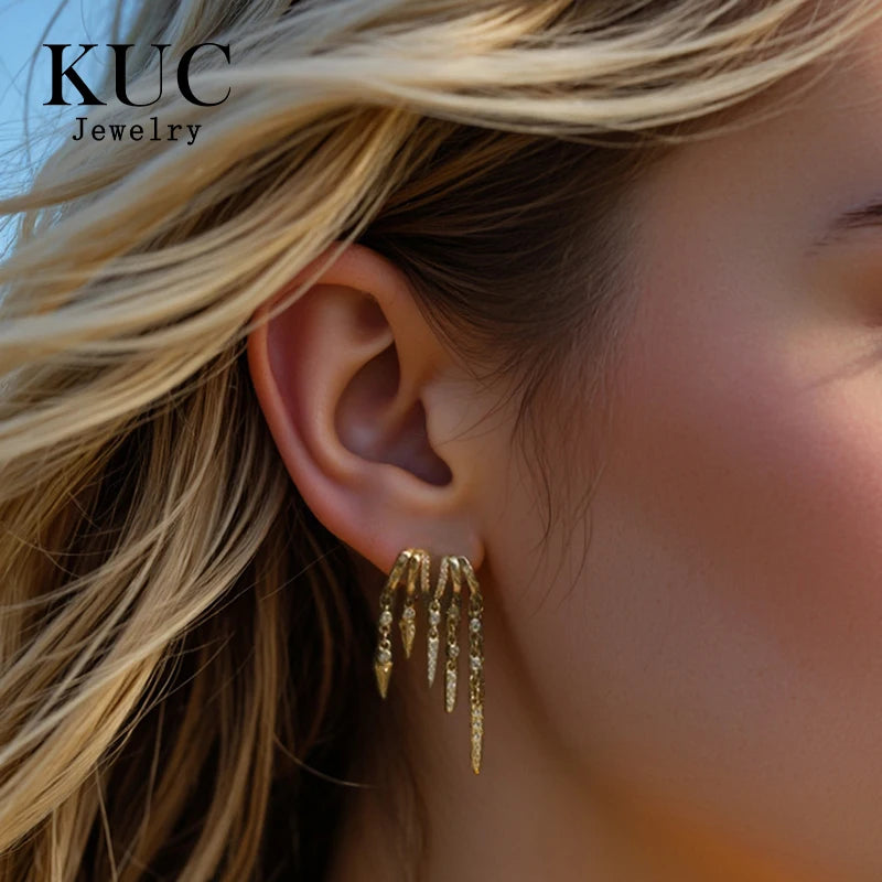 Triple Hoop Earrings