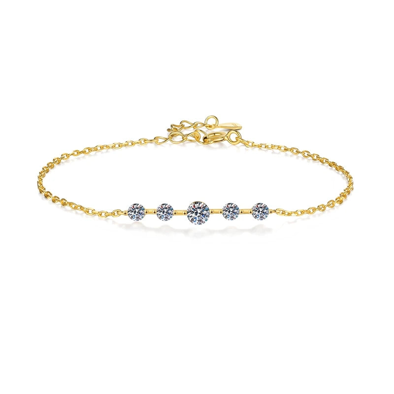 Certified Moissanite Bracelet