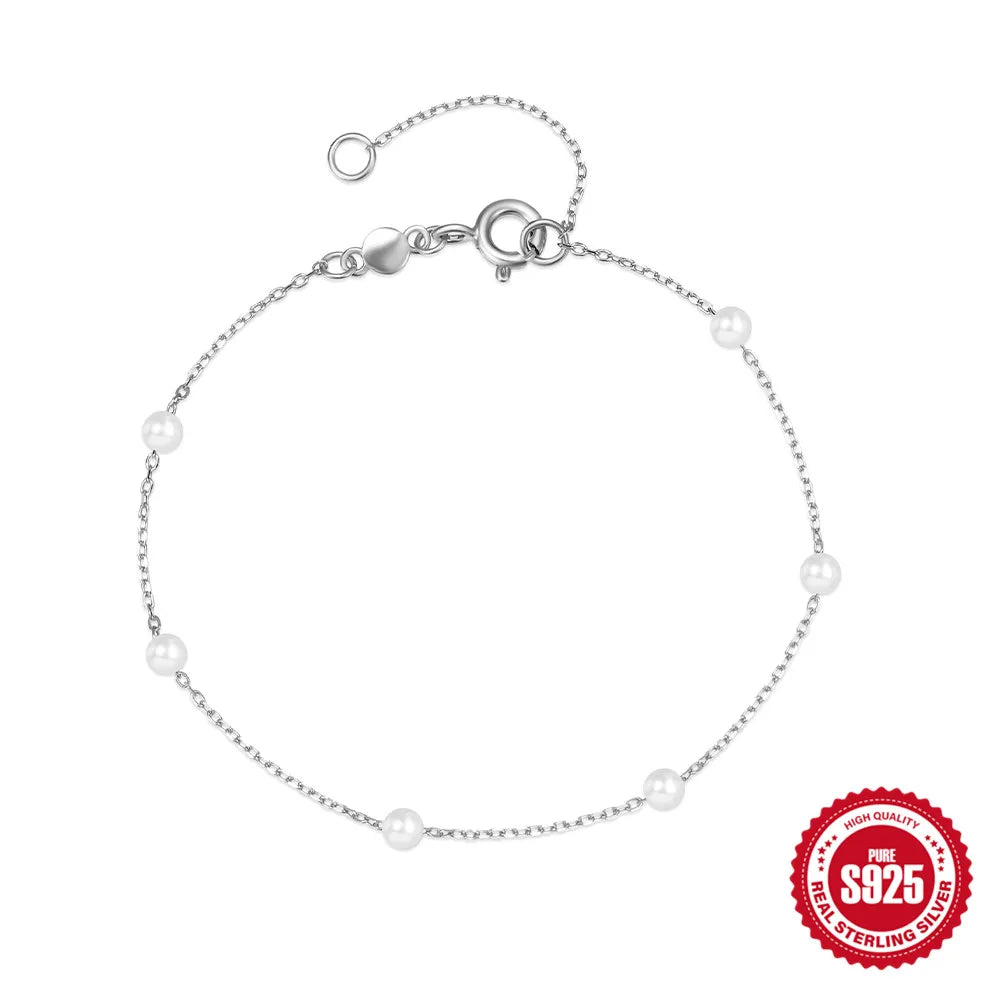 Pearl Chain Bracelet