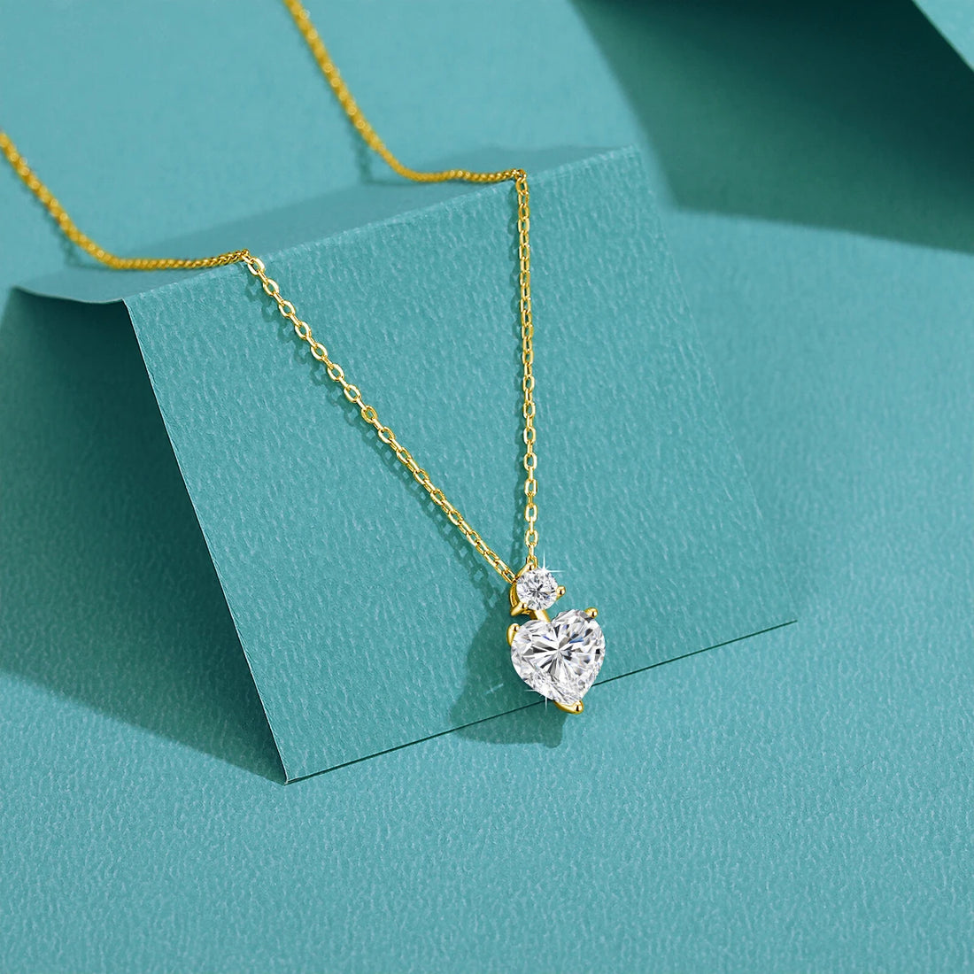 Heart Moissanite Necklace