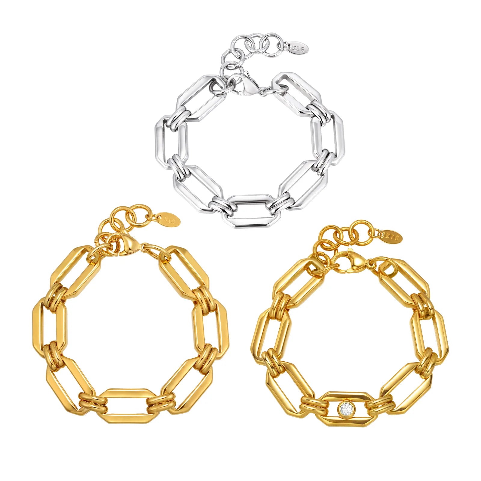 Chunky Link Chain Bracelet