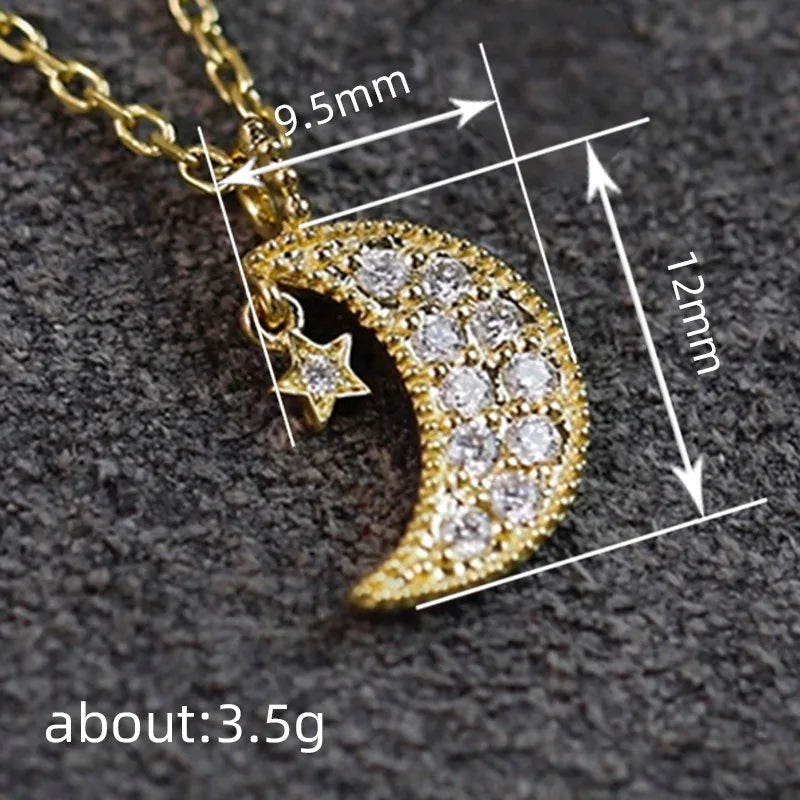 Star Moon Necklace