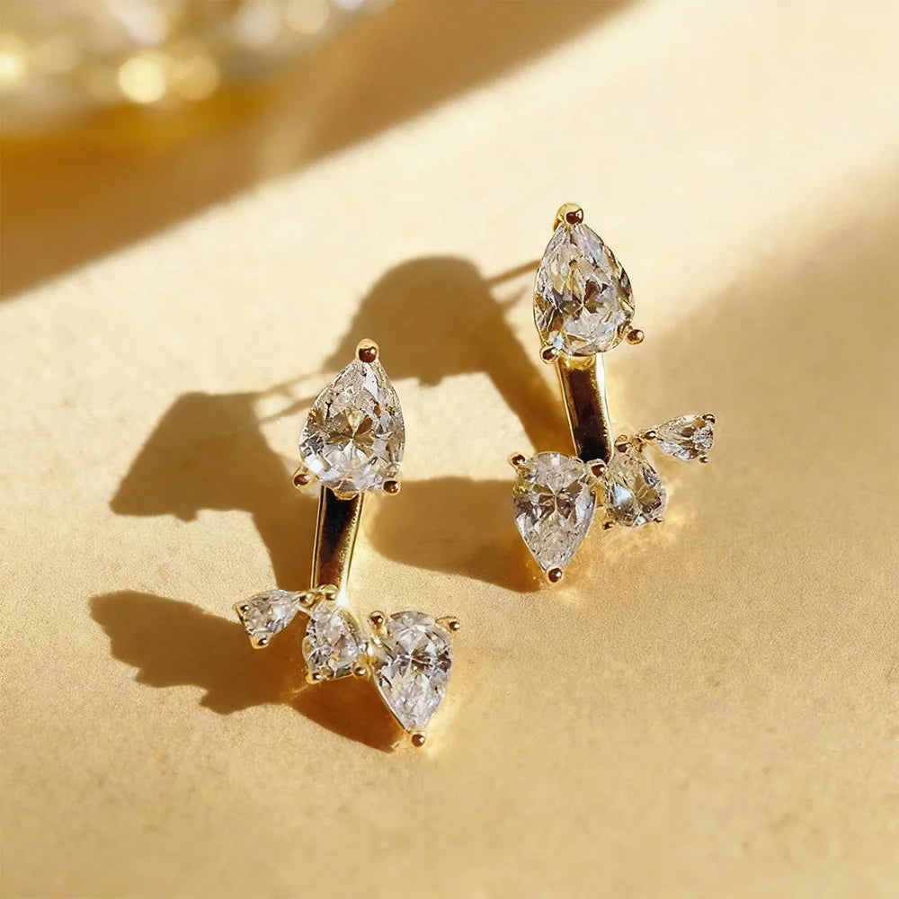 Waterdrop Moissanite Earrings