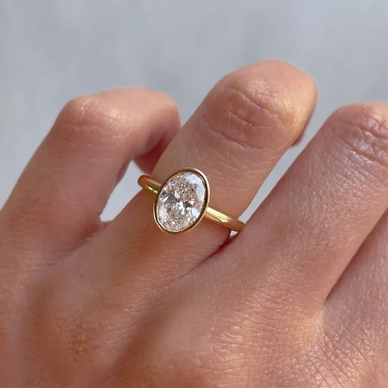 Oval Cocktail Ring