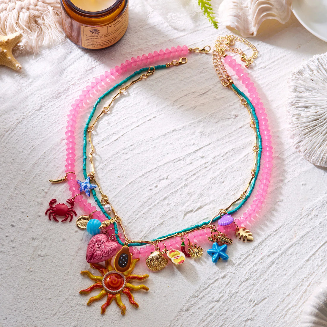 Heart Star Necklace