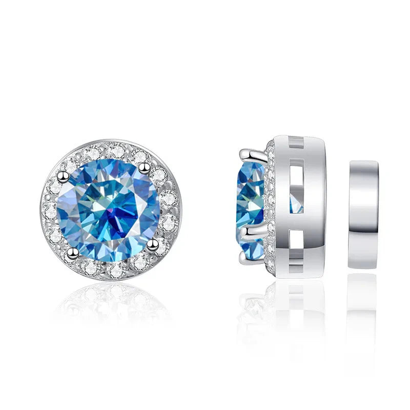 Magnetic Moissanite Earrings