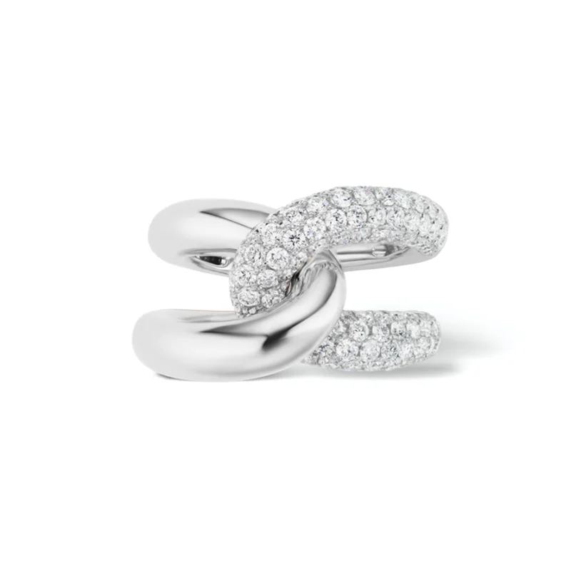 Diamond Cross Ring