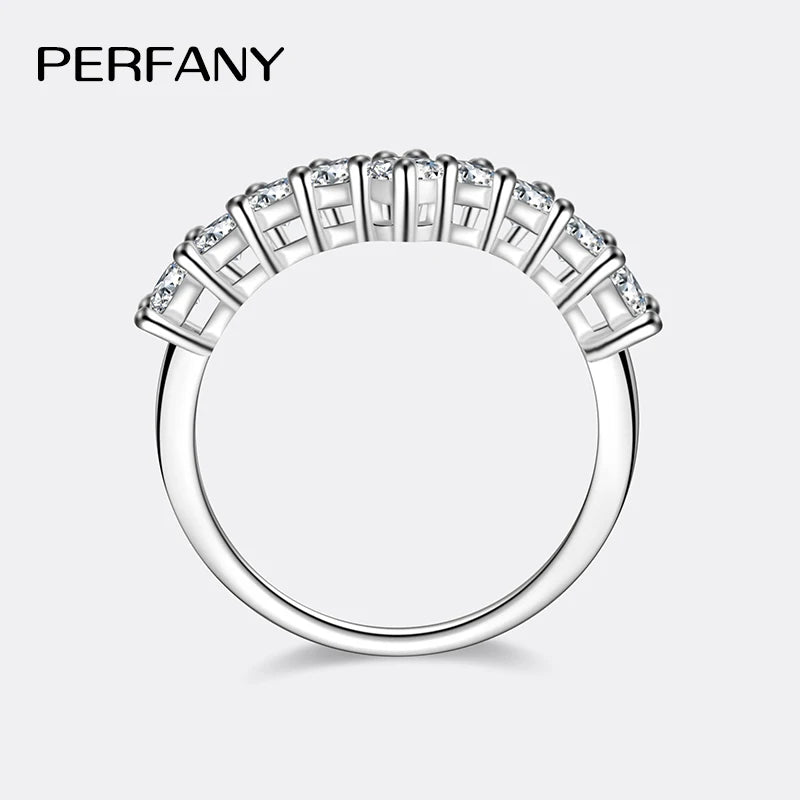 V-Shaped Moissanite Ring