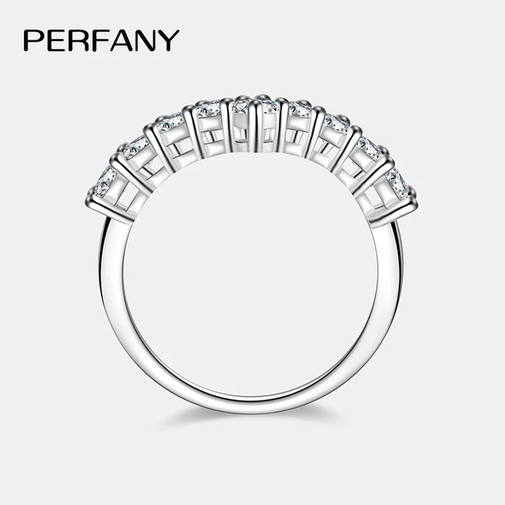 V-Shaped Moissanite Ring