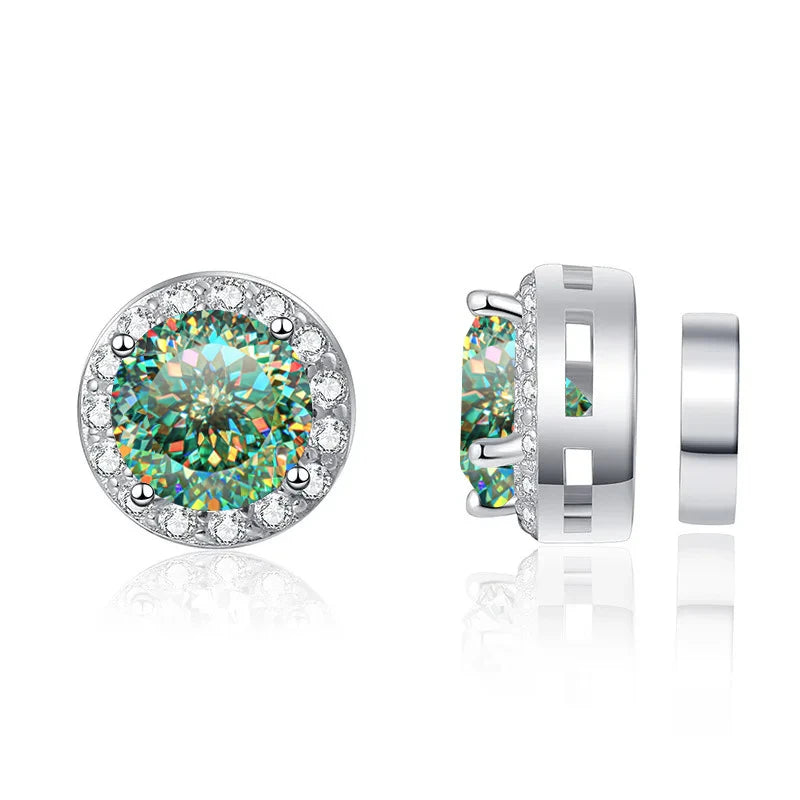 Magnetic Moissanite Earrings