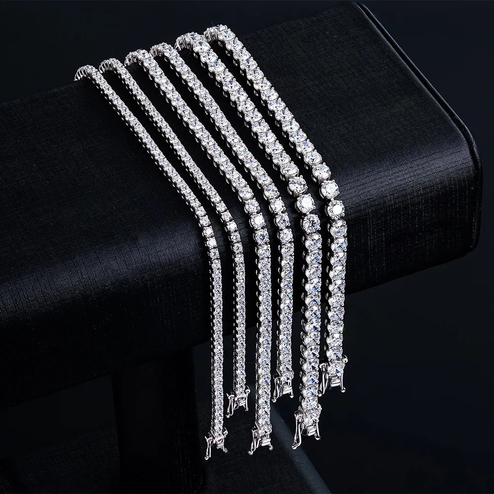 Sterling Moissanite Bracelet