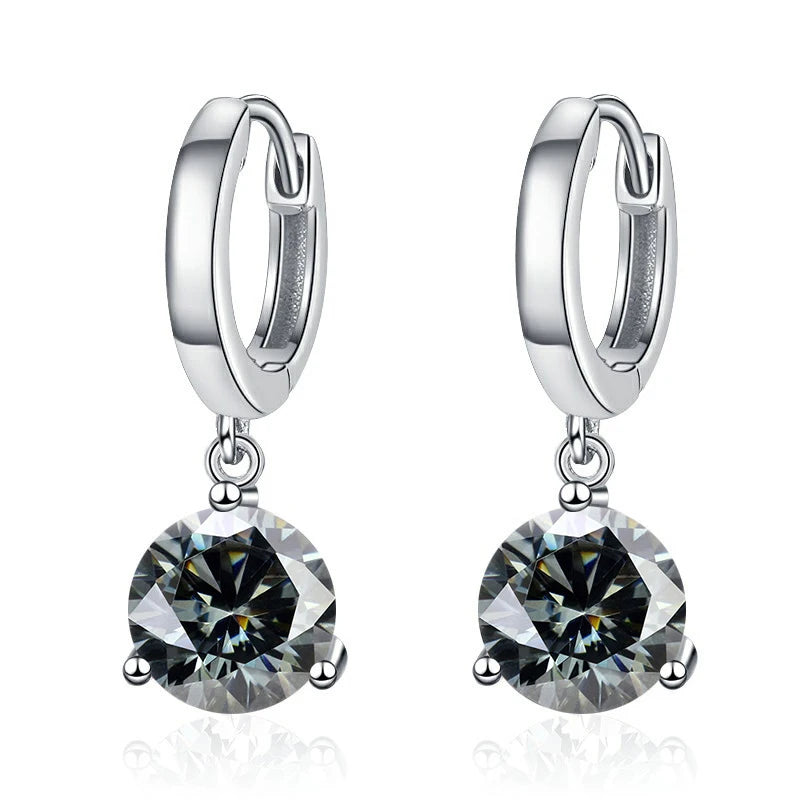 Certified Moissanite Earrings