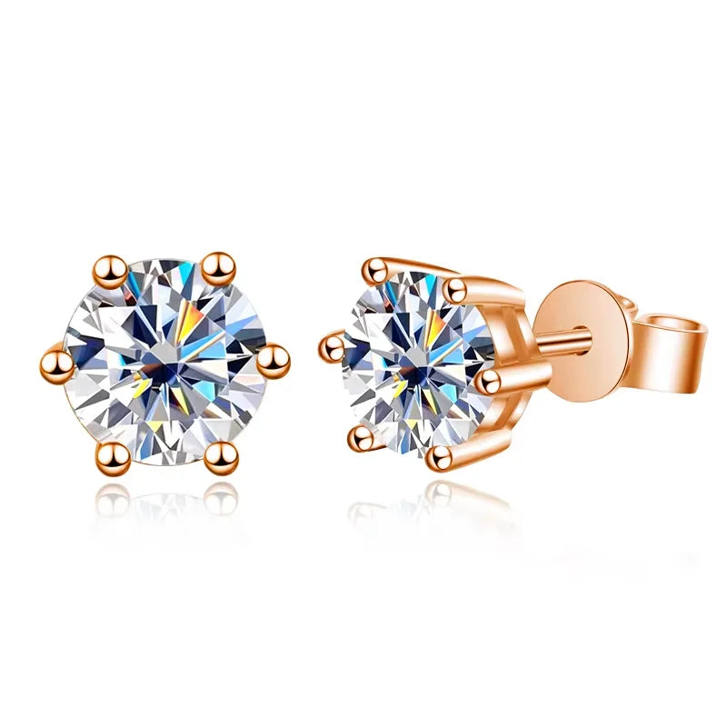 Classic Moissanite Studs