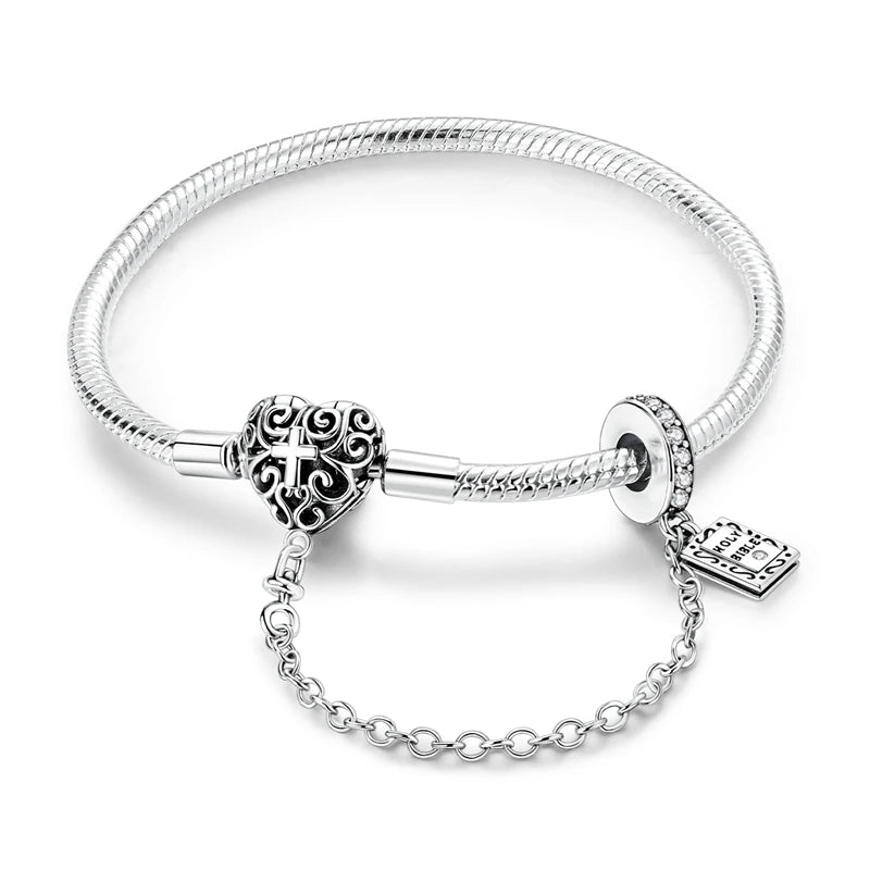 Heart Charm Bracelet