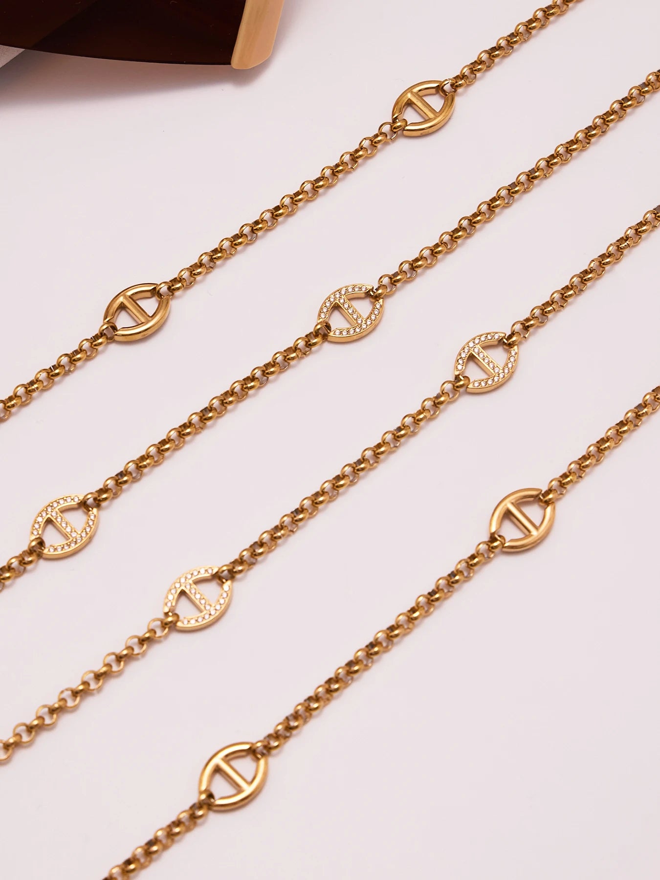 Zircon Chain Necklace