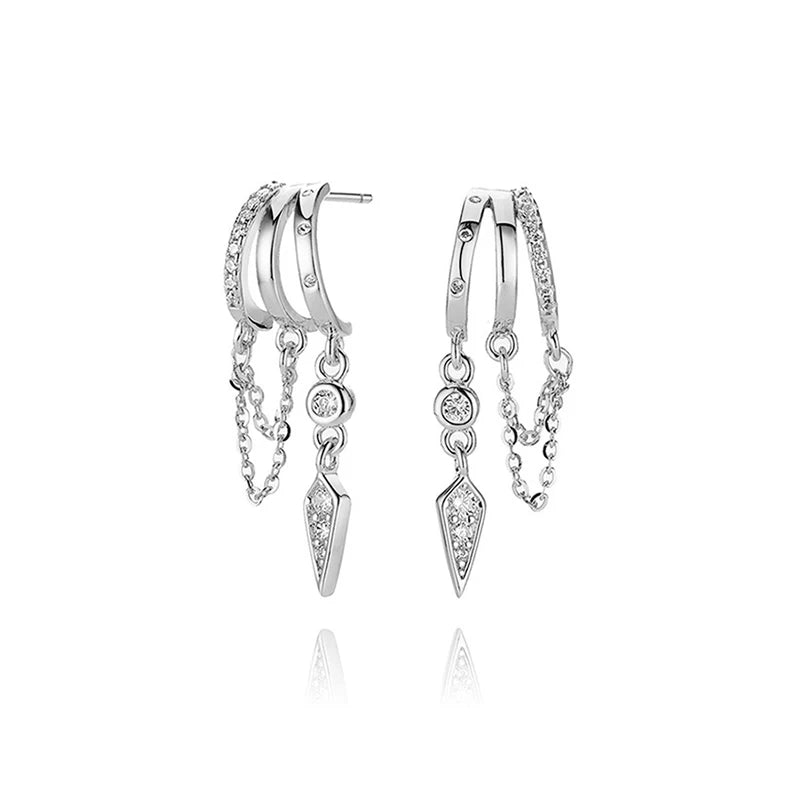 Triple Hoop Earrings