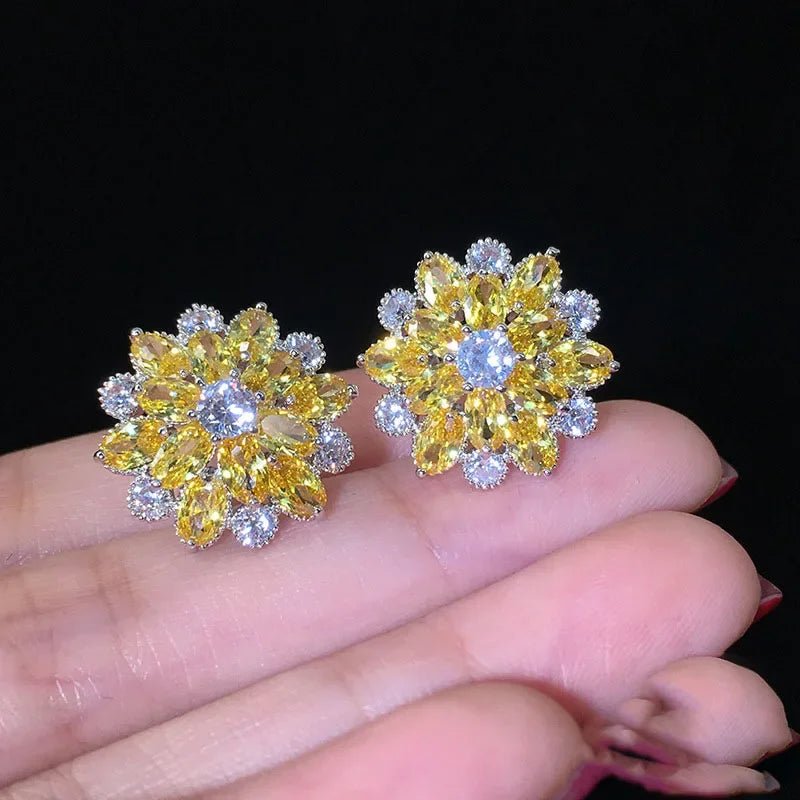 Flower Stud Earrings